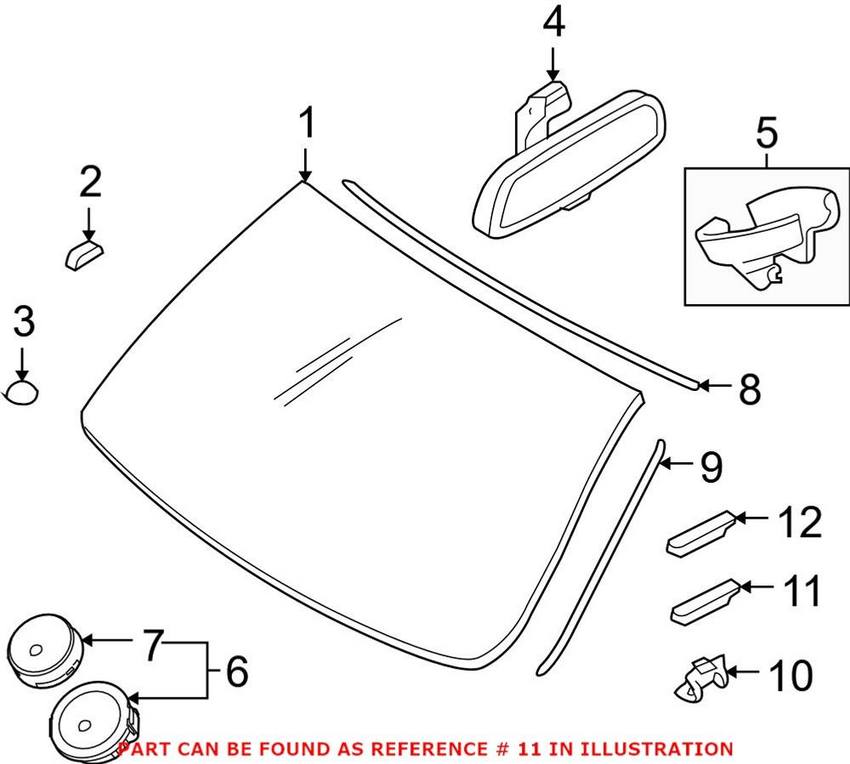 BMW Clip 51317177029